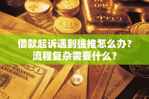 武汉借款起诉遇到强推怎么办？流程复杂需要什么？