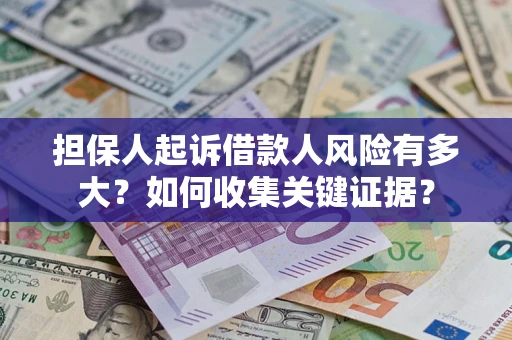 武汉担保人起诉借款人风险有多大？如何收集关键证据？