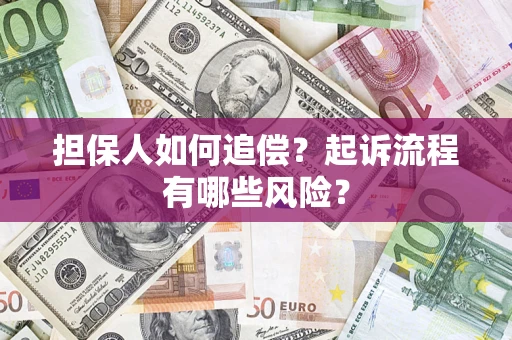 武汉担保人如何追偿？起诉流程有哪些风险？