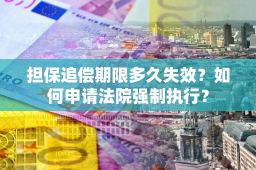武汉担保追偿期限多久失效？如何申请法院强制执行？