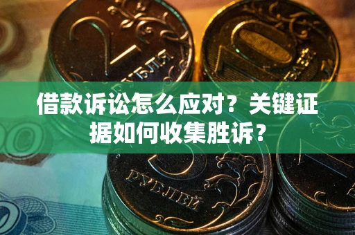 武汉借款诉讼怎么应对？关键证据如何收集胜诉？